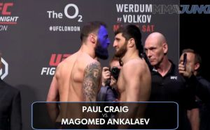 Видео боя Магомед Анкалаев - Пол Крэйг UFC Fight Night 127