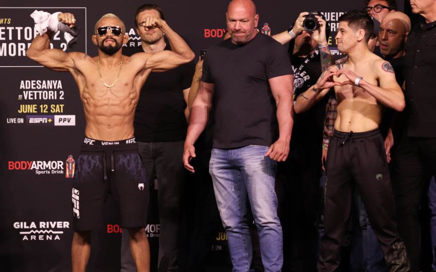 Видео боя Дейвисон Фигейреду - Брэндон Морено UFC 263