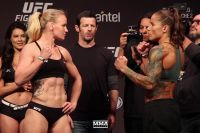 Церемония взвешивания турнира UFC Fight Night 156: Валентина Шевченко - Лиз Кармуш