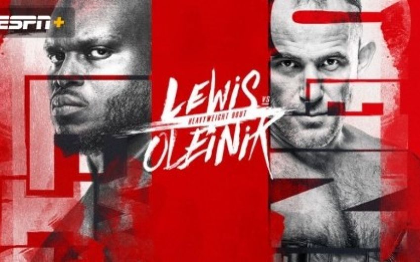 Файткард турнира UFC on ESPN+ 32: Алексей Олейник - Деррик Льюис