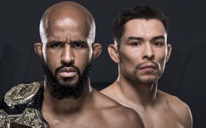 Видео боя Деметриус Джонсон - Рэй Борг UFC 216
