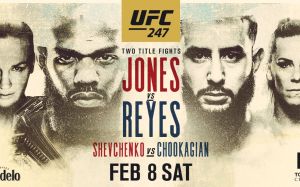 Файткард турнира UFC 247: Джон Джонс - Доминик Рейес, Валентина Шевченко - Кэтлин Чукагян