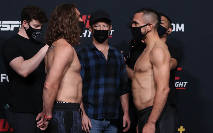 Видео боя Рафа Гарсия - Крис Грюцмахер UFC on ESPN 28