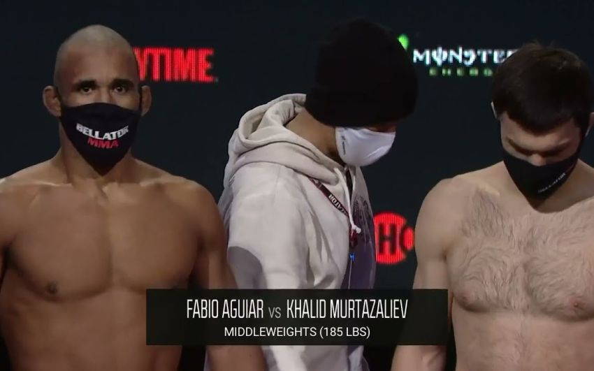 Видео боя Халид Муртазалиев – Фабио Агуйяр Bellator 255