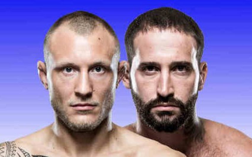 Видео боя Джек Херманссон - Алекс Николсон UFC Fight Night 109