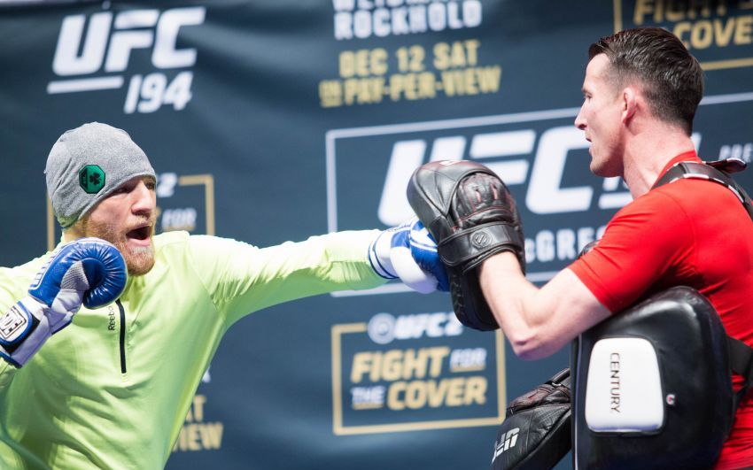 Хайлайты открытой тренировки UFC 194