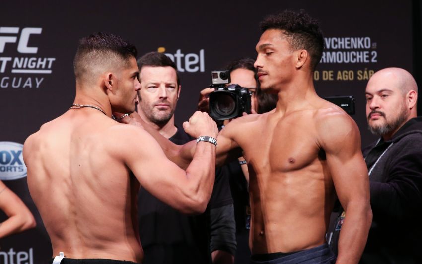 Видео боя Алекс Да Силва - Родриго Варгас UFC Fight Night 156