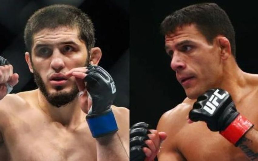 Бой Ислама Махачева и Рафаэля Дос Аньоса возглавит турнир UFC