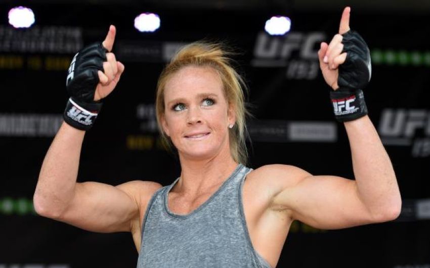 Холли Холм: Я хотела бы стать чемпионкой UFC в двух весовых категориях одновременно