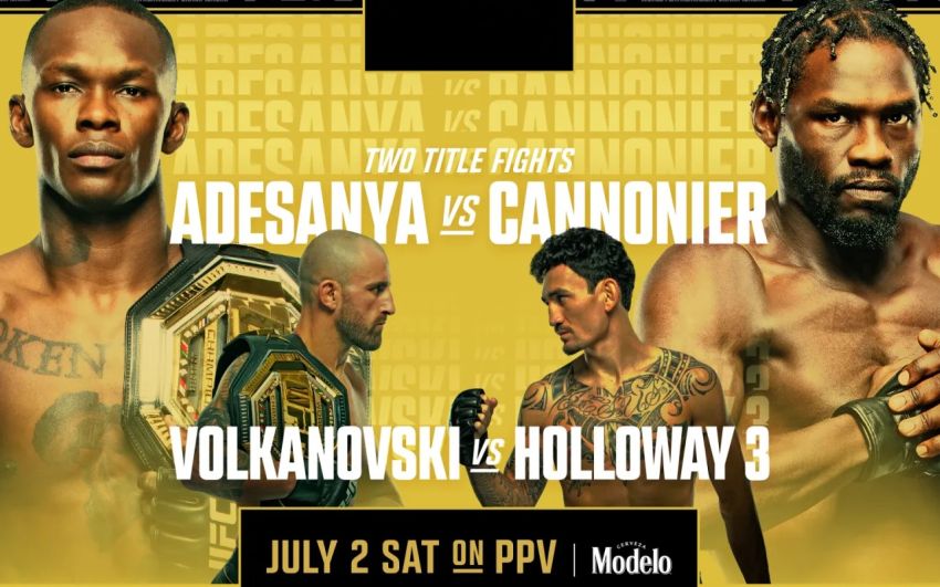 Файткард турнира UFC 276