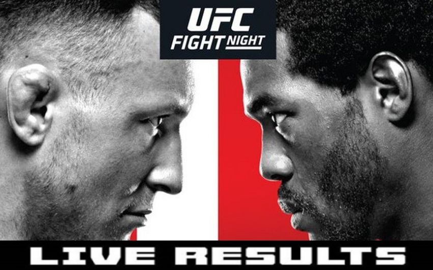 Результаты турнира UFC Fight Night 160: Джек Херманссон - Джаред Каннонье