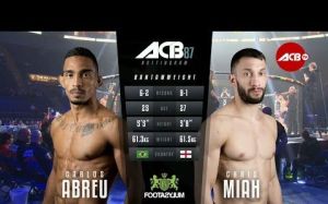 Видео боя Карлос Абрю - Крис Миа ACB 87