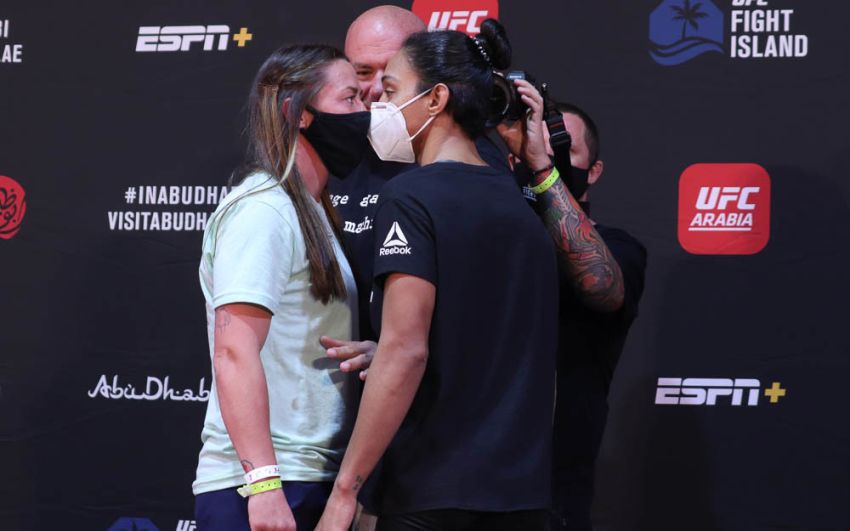Видео боя Молли МакКанн - Тайла Сантос UFC on ESPN 13