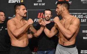 Видео боя Рафаэль Дос Аньос - Кевин Ли UFC Fight Night 152