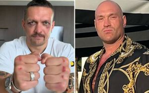 Александр Усик отреагировал на слухи о том, что Фьюри сломал ему челюсть