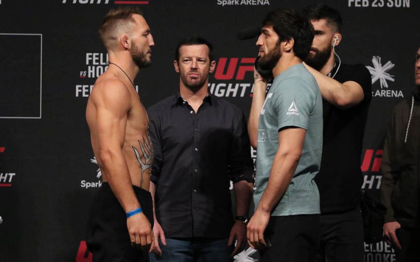 Видео боя Магомед Мустафаев - Брэд Ридделл UFC Fight Night 168