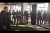 Усик провел мастер-класс для бойцов