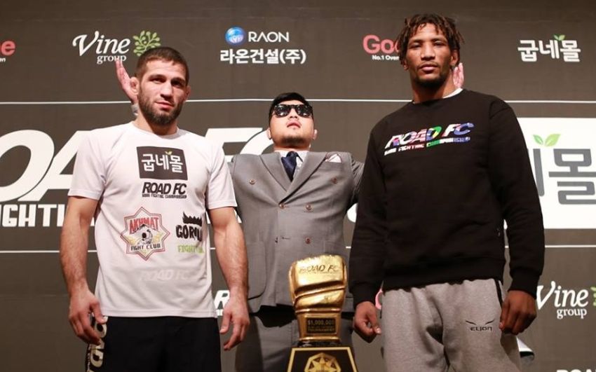 Результаты взвешивания участников турнира Road FC 52: Шамиль Завуров - Мансур Барнауи