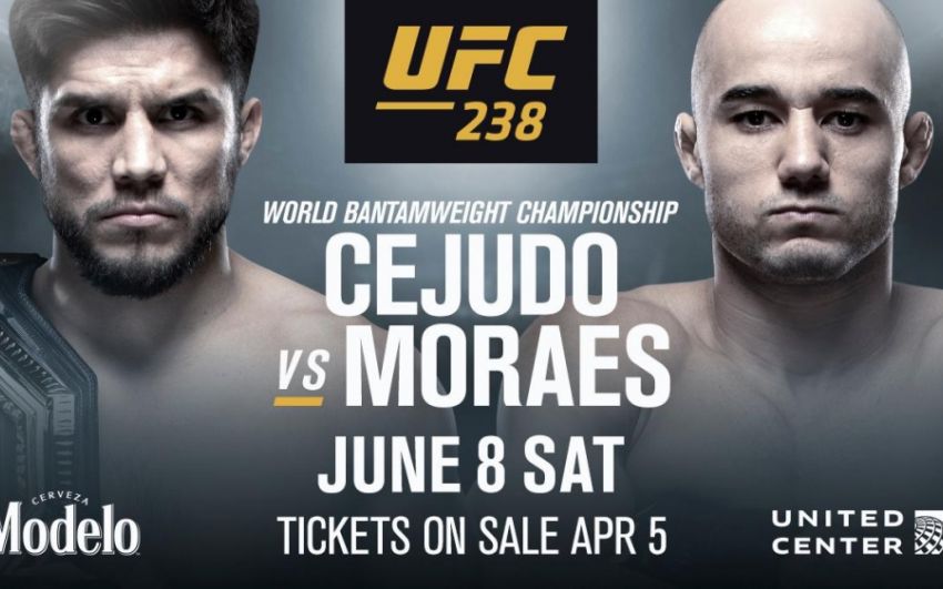 Генри Сехудо и Марлон Мораес возглавят турнир UFC 238