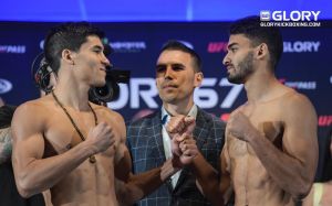 Видео боя Аса Тен Поу - Хассам Эль Касри Glory 67