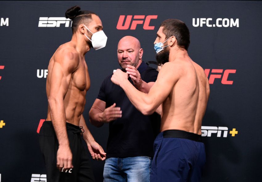 Видео боя Зелим Имадаев - Мичел Перейра UFC on ESPN+ 34