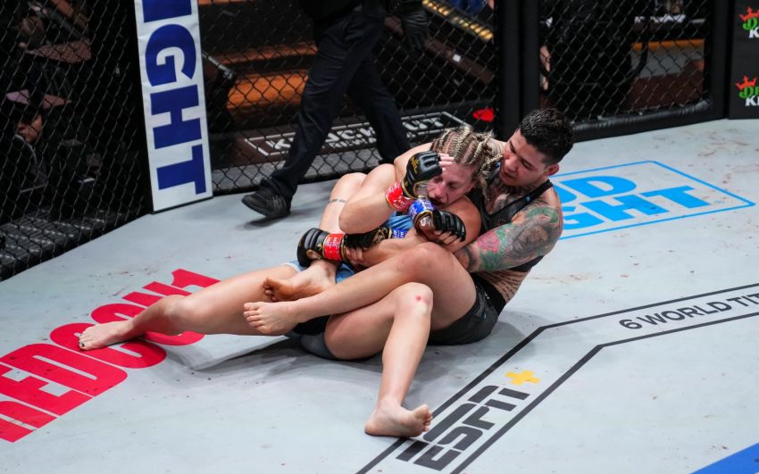 Видео боя Кайла Харрисон – Лариса Пачеко 3 PFL 10