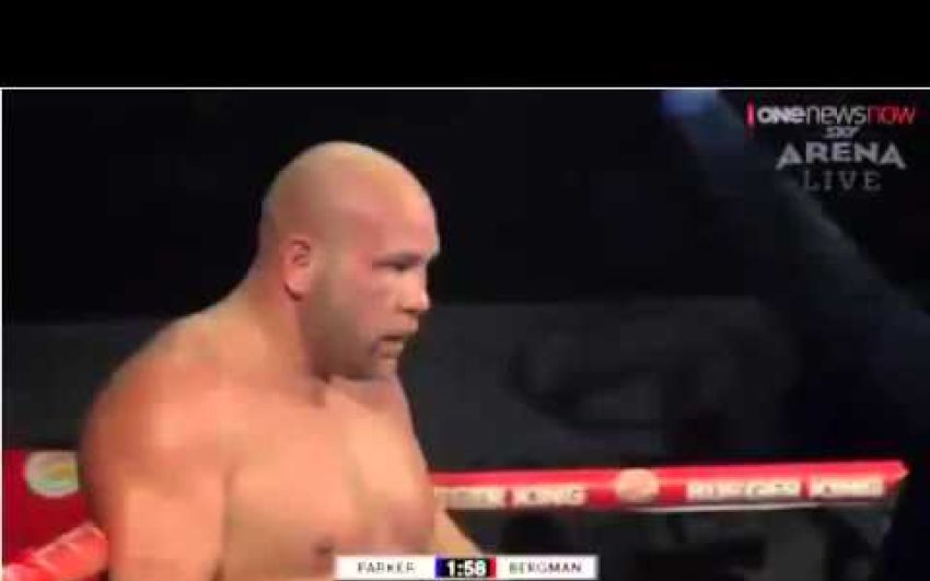 Видео нокаута в бою Паркер - Бергман (ВИДЕО) 