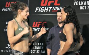Видео боя Сара Морас - Талита Бернардо UFC Fight Night 138