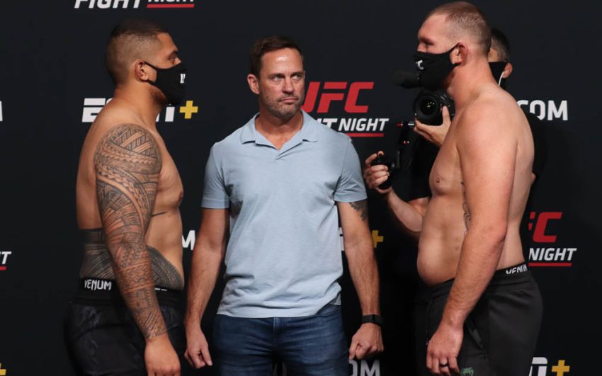 Видео боя Джастин Тафа - Джаред Вандераа UFC Fight Night 188