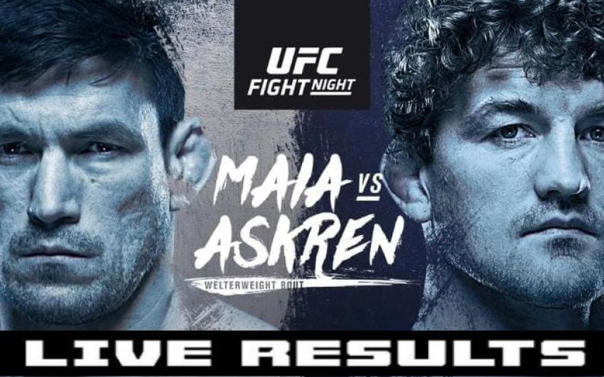 Результаты турнира UFC Fight Night 162: Бен Аскрен - Демиан Майя