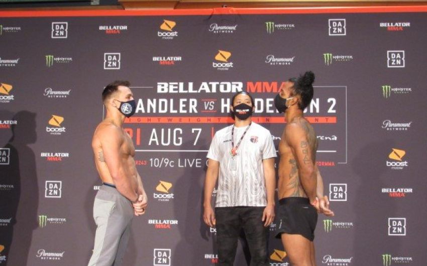 Майкл Чендлер нокаутировал Бенсона Хендерсона в первом раунде на Bellator 243