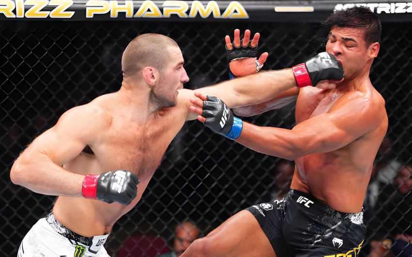Видео боя Шон Стриклэнд – Пауло Коста UFC 302
