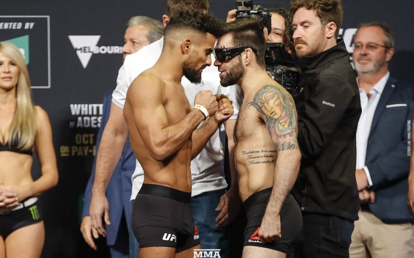 Видео боя Халид Таха - Бруно Сильва UFC 243