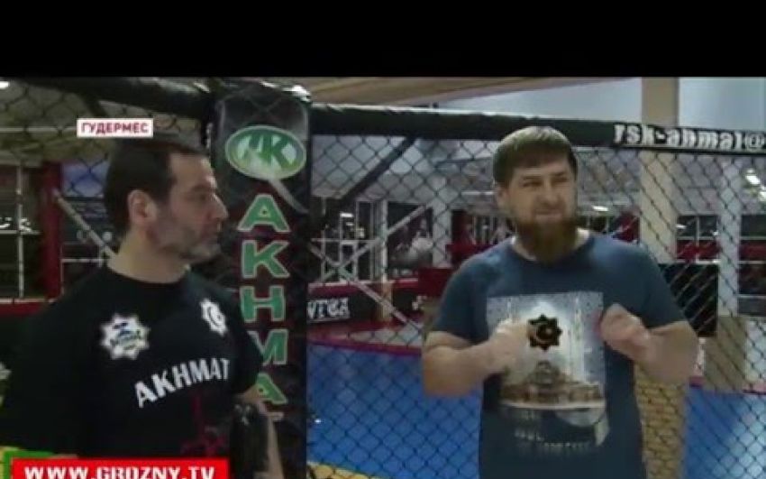 Рамзан Кадыров вместе с Чагаевым принял участие в тренировках клуба «Ахмат»