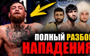 Разбор нападения на Конора UFC 229 / Пощечина Зубайры / Папаха Абубакара / Удар сзади от Эмирагаева