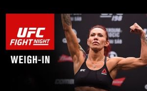 Официальная процедура взвешивания перед UFC Fight Night 95 Brasilia