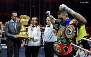 WBO может сделать Александра Усика обязательным претендентом в супертяжелом весе