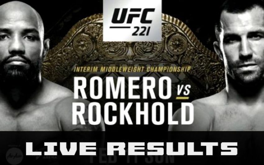 Битва взглядов главных участников турнира UFC 221