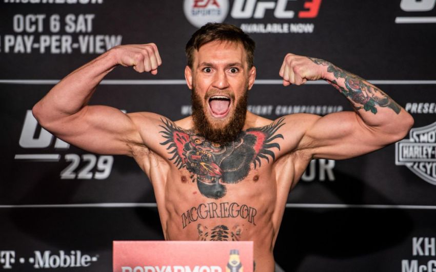 Видео взвешивания Хабиба Нурмагомедова и Конора МакГрегора перед UFC 229