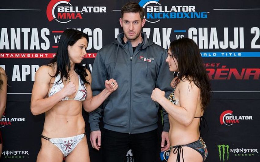 Видео боя Лена Овчинникова - Хеллен Харпер Bellator 177