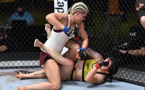 Яна Куницкая победила Кетлен Виейру в со-главном бою UFC Fight Night 185