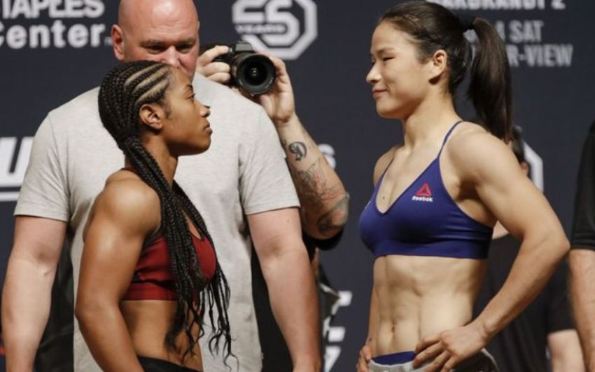 Видео боя Даниэлла Тэйлор - Вейли Жанг UFC 227
