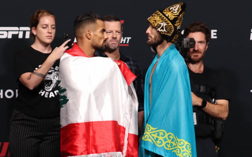 Видео боя Сергей Морозов - Халид Таха UFC on ESPN 26