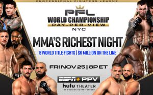 Прямая трансляция PFL 10: 2022 Championships