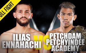 Видео боя Петчдам - Иллиас Эннахахи One Championship: Dreams of Gold