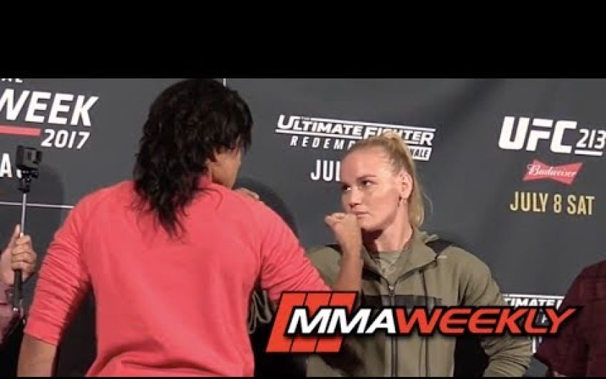 Битва взглядов перед UFC 213