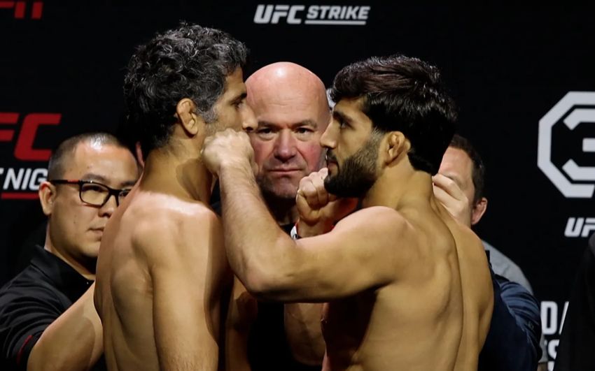 Результаты взвешивания UFC on ESPN 52