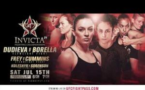 Прямая трансляция Милана Дудиева - Мара Ромеро Борелла Invicta FC 24