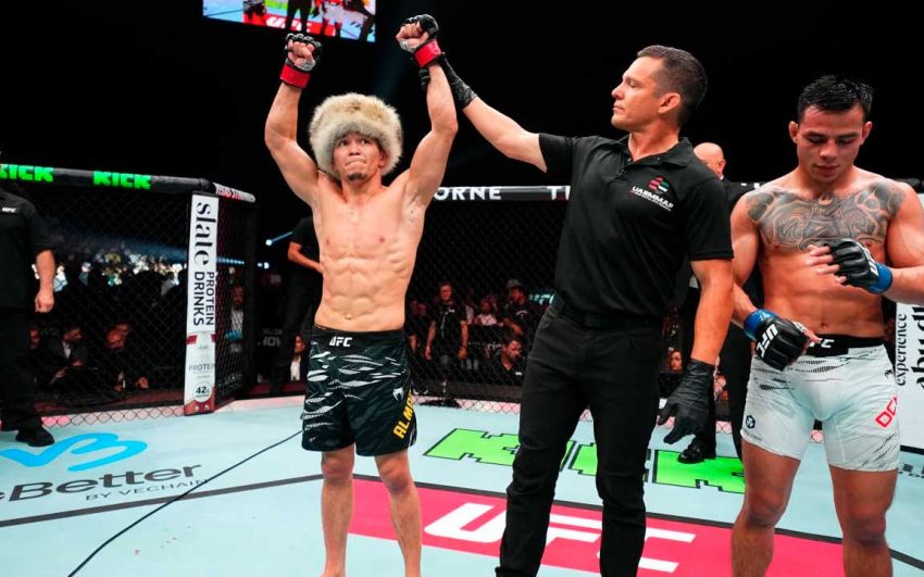 Видео боя Асу Алмабаев – Хосе Очоа UFC on АВС 9