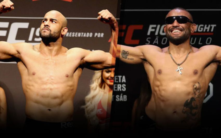Видео боя Ворли Алвес - Серхио Мораес UFC 237